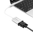 Adaptor Orico XD-102 USB Type C catre VGA argintiu