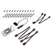 Set 3 ventilatoare ID-Cooling XF-12025 120mm Snow iluminare RGB