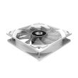 Ventilator ID-Cooling XF-12025-SW 120mm alb iluminare alba
