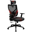 Scaun gaming ThunderX3 Yama1 negru cu rosu