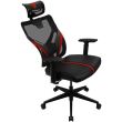 Scaun gaming ThunderX3 Yama1 negru cu rosu