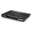 Cooler laptop Deepcool N6000 cu iluminare albastra negru