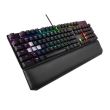 Tastatura gaming mecanica ASUS ROG Strix Scope Deluxe switch-uri Cherry MX Red neagra iluminare RGB