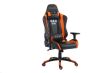 Scaun gaming Inaza Imperator negru cu portocaliu MAX Series
