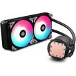 Cooler procesor cu lichid Gamer Storm Castle 240RGB V2 iluminare RGB