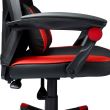 Scaun gaming Riotoro Spitfire M1 mesh negru cu rosu