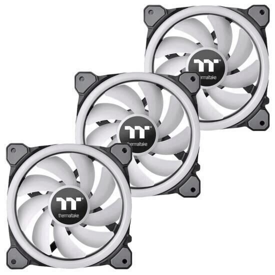Ventilator Thermaltake Riing Trio 14 RGB set 3 ventilatoare