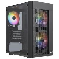 Carcasa Aerocool Hexform V2 RGB neagra