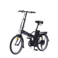 Bicicleta electrica pliabila Skateflash Fly neagra