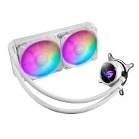 Cooler procesor cu lichid ASUS ROG STRIX LC II 240 alb iluminare aRGB