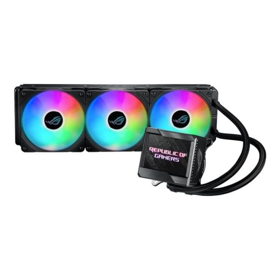 Cooler procesor cu lichid ASUS ROG RYUJIN II 360 iluminare aRGB cu display