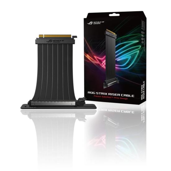 Cablu extensie ASUS ROG Strix PCI-E 3.0 X16 24 cm cu adaptor 90°