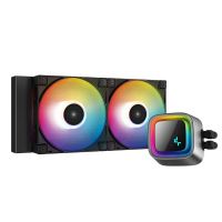 Cooler procesor cu lichid Deepcool LS520 negru iluminare aRGB