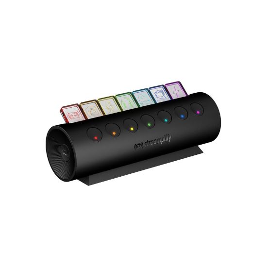 HUB USB Streamplify CTRL 7 iluminare RGB 7 port-uri