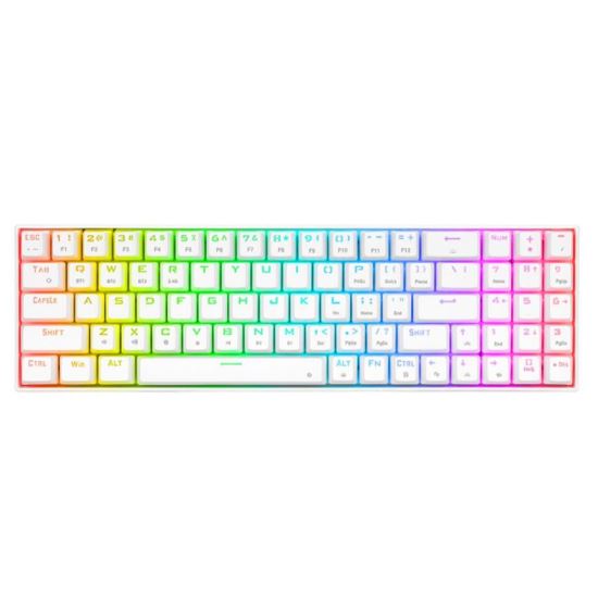 Redragon Zed PRO White Mechanical Keyboard Brown Switch