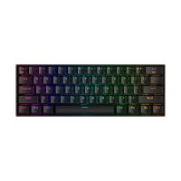 Tastatura Bluetooth si cu fir gaming mecanica Redragon Draconic Pro neagra iluminare RGB