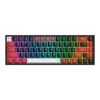 Tastatura gaming mecanica Redragon Castor Pro neagra iluminare RGB switch-uri rosii