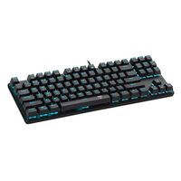Tastatura mecanica T-Dagger Bora V2 iluminare Ice Blue switch-uri albastre