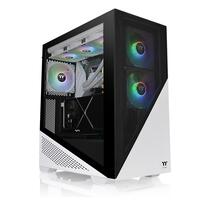 Carcasa Thermaltake Divider 370 Tempered Glass Snow aRGB alba