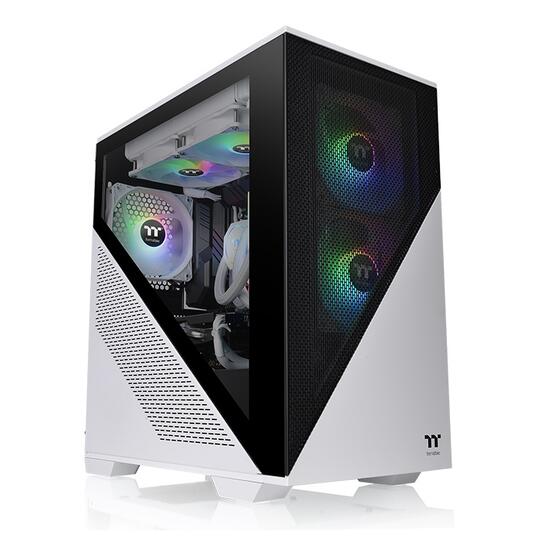Carcasa Thermaltake Divider 170 Tempered Glass Snow aRGB alba
