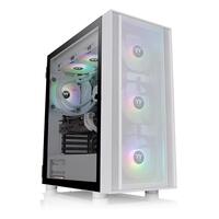 Carcasa Thermaltake H570 Tempered Glass aRGB Snow alba