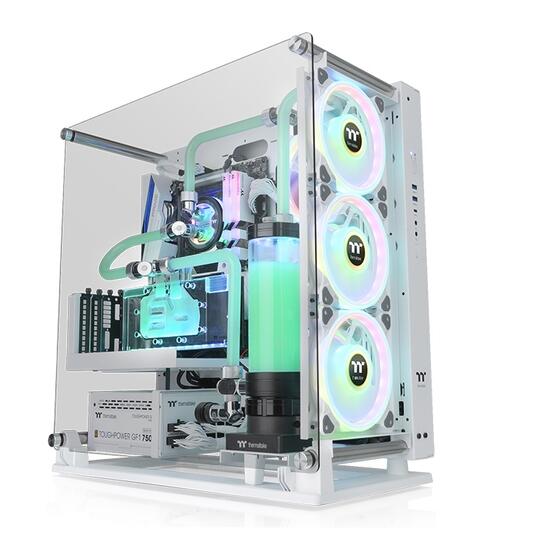 Carcasa Thermaltake Core P3 Tempered Glass Pro Snow alba