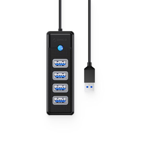HUB USB Orico PW4U-U3 negru