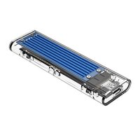 Rack SSD Orico TCM2F-C3 USB3.1 SATA M.2 transparent