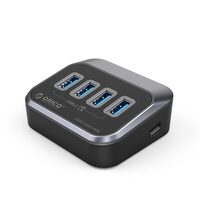 HUB USB Orico M3U3-4A 4 port-uri gri