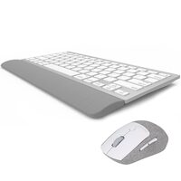 Kit tastatura si mouse bluetooth si wireless Delux K33000+M520DB gri