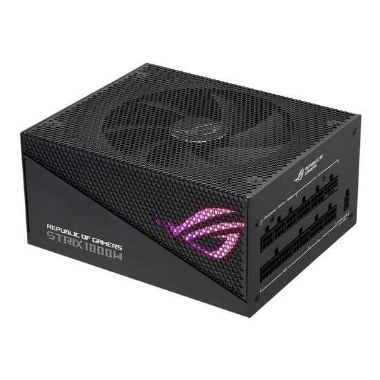 Sursa full modulara Asus ROG Strix 1000W Gold Aura Edition neagra