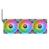 Set 3 ventilatoare Thermaltake TT Premium Swafan EX14 140mm RGB