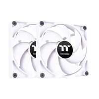 Set 2 ventilatoare Thermaltake CT120 120mm albe
