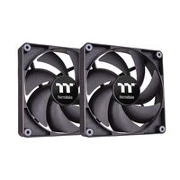 Set 2 ventilatoare Thermaltake CT140 140mm negre