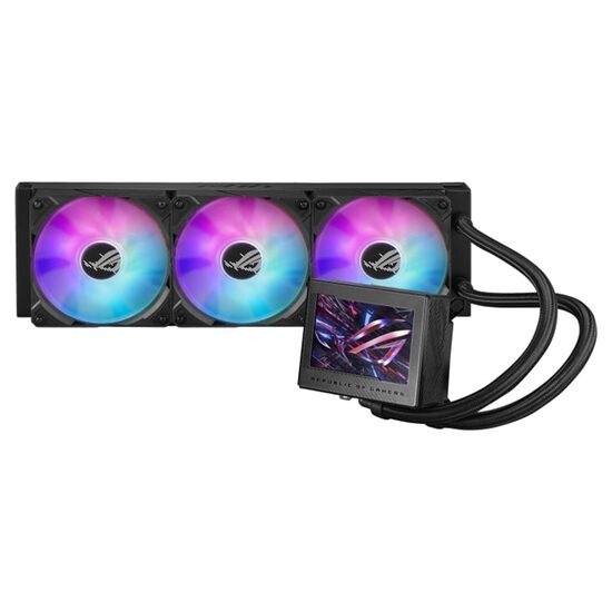 Cooler procesor cu lichid ASUS ROG Ryujin III 360 iluminare aRGB cu display