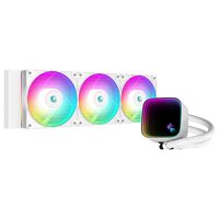 Cooler procesor cu lichid Deepcool LS720 SE alb iluminare aRGB