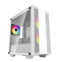 Carcasa Deepcool CC360 alba iluminare aRGB