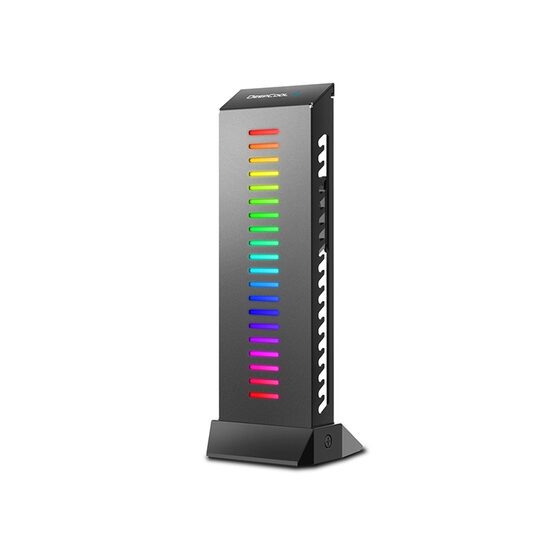 Suport placa video Deepcool GH-01 negru iluminare aRGB