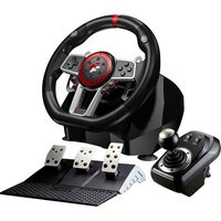 Volan gaming FlashFire Suzuka 900R negru cu rosu