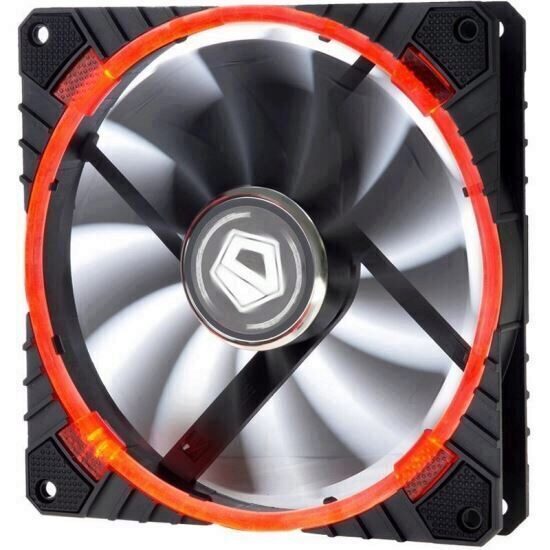 Ventilator ID-Cooling CF-14025-R 140mm Concentric Circular LED rosu