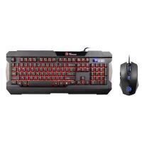 Kit tastatura si mouse Tt eSPORTS Commander Gaming Gear multicolor
