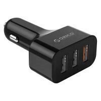 Incarcator auto Orico UCH-Q3 35W 3 Port negru