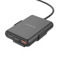 Incarcator auto Orico UCP-5P Pro 52W 5 port-uri cu extensie negru