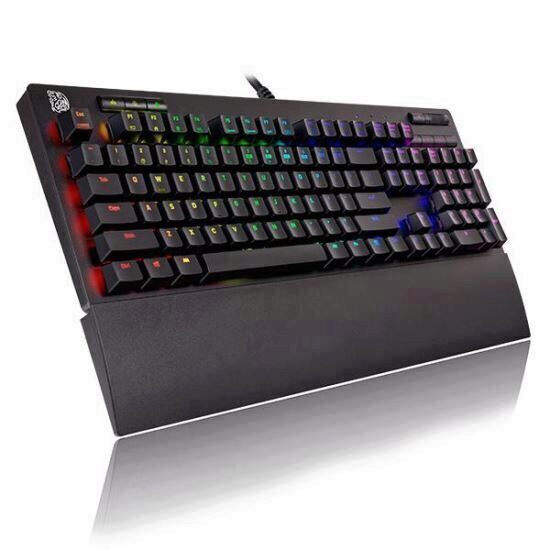 Tastatura mecanica Tt eSPORTS Neptune Elite RGB switch-uri maro