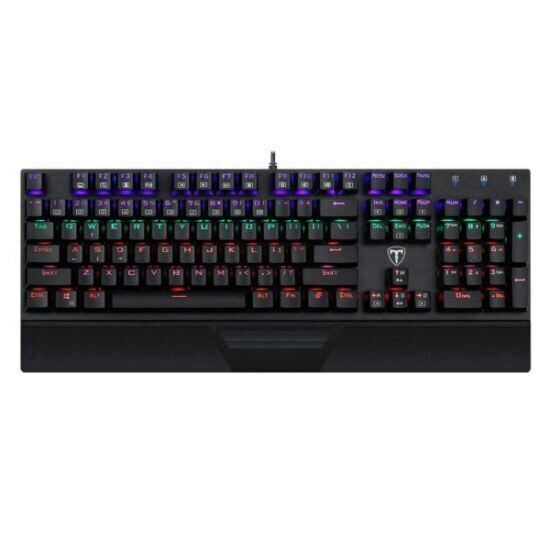 Tastatura mecanica T-DAGGER Destroyer Rainbow neagra