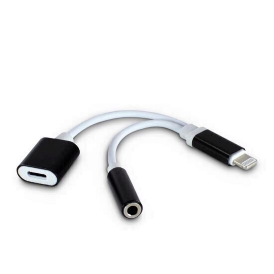 Adaptor Inter-Tech Lightning – 3.5 jack TRS/Lightning