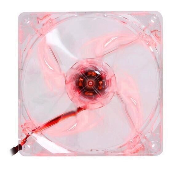 Ventilator Thermaltake Pure 12 LED 120mm iluminare rosie