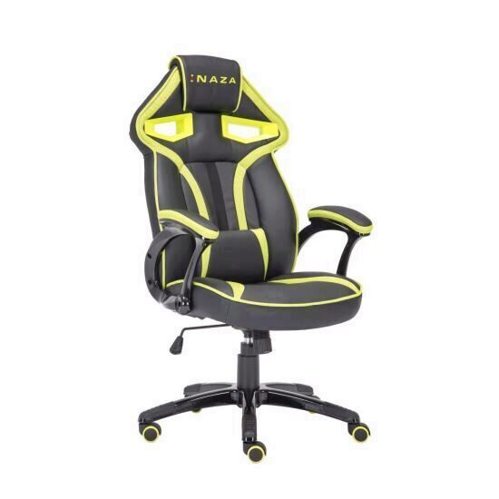 Scaun gaming Inaza Cobra negru cu verde