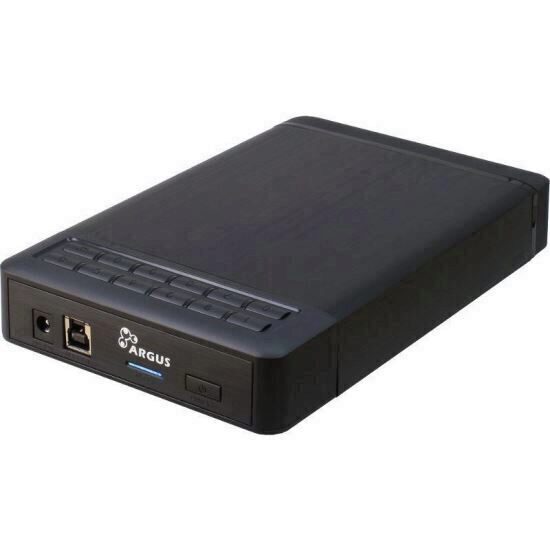 Rack HDD Inter-Tech Argus Data Protector GD-35LK01 cu criptare USB 3.0 negru