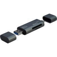 Card reader Inter-Tech Argus V16-2.0 USB 2.0 Type-A/Type-C/OTG Card reader